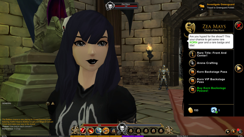 Illustration for article titled I Watched Korn Play A Concert In An MMORPG And It Was Surprisingly Great